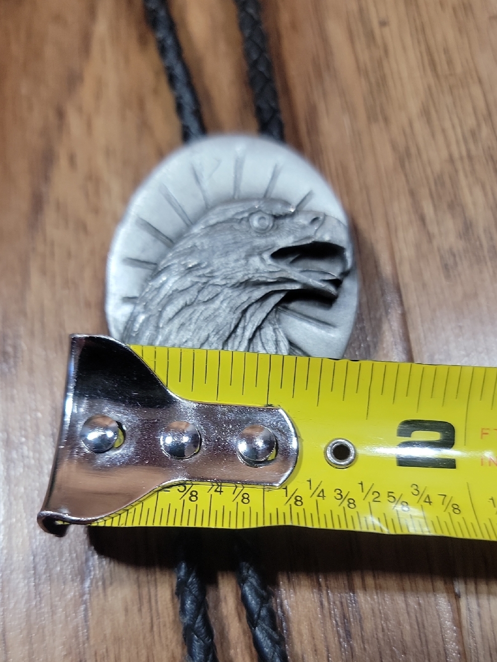 3/$10 *1987 Siskiyou Pewter Eagle Bolo - Picture 5 of 8